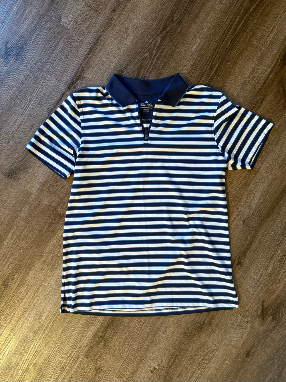 Brooks Brothers Performance Zip Polo